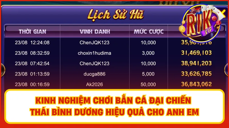 Bắn Cá Đại Chiến Thái Bình Dương – Săn Cá Khủng, Ăn Xu Ngay 4 Bật mí một số kinh nghiệm của các cao thủ giúp bạn săn được nhiều cá